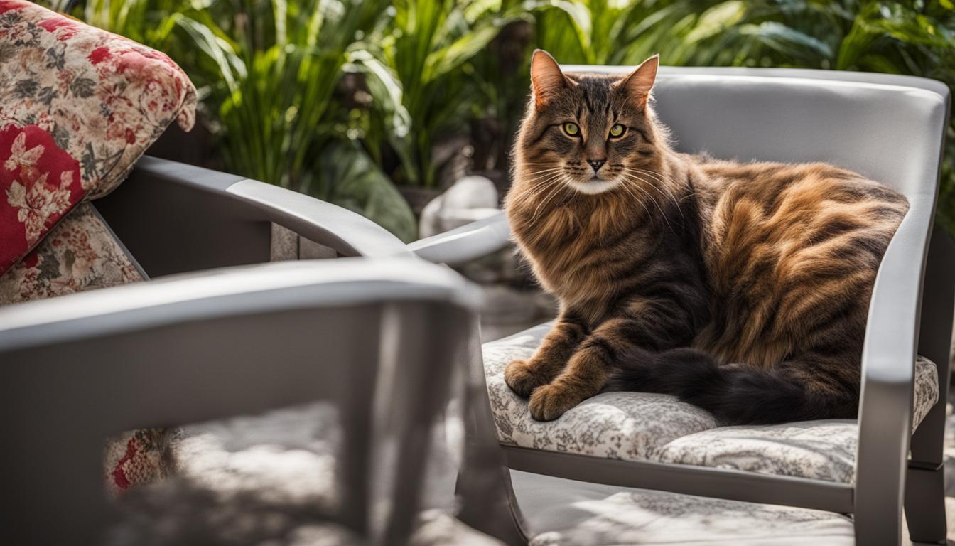 how to keep cats off outdoor furniture