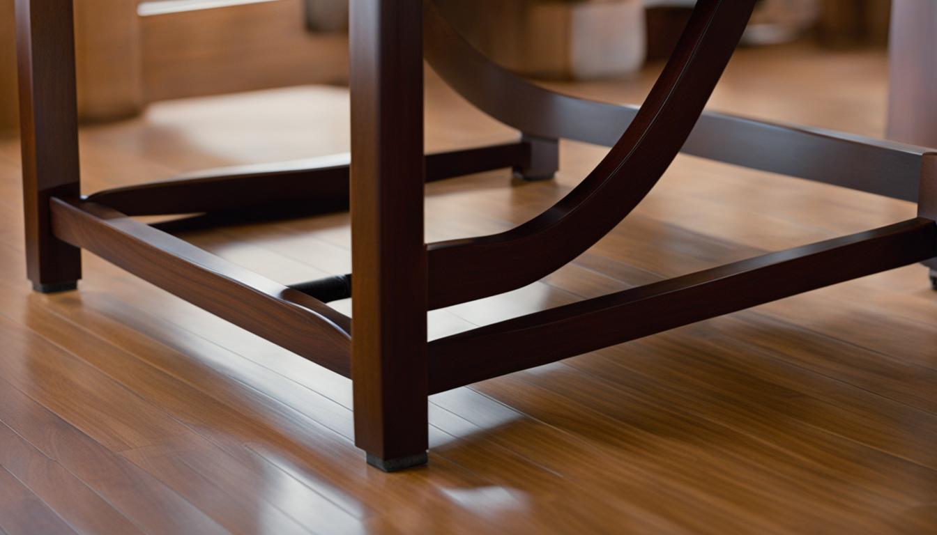 how to keep furniture from sliding on wood floors